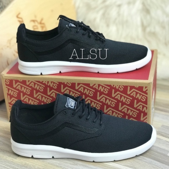 NWT VANS ISO 1,5 Mesh Black Men’s AUTHENTIC - Picture 2 of 7